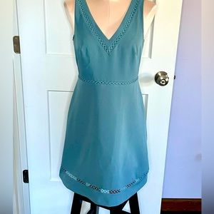 NWT LOFT Sleeveless Blue Dress